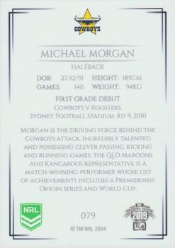 2019 NRL Elite #079 Michael Morgan Back